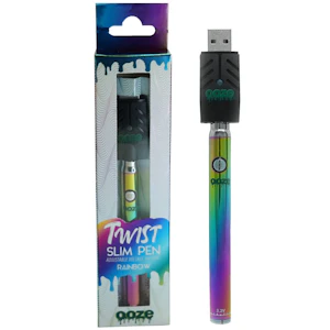 Ooze - Ooze Twist Slim Pen Battery + Smart USB - Rainbow
