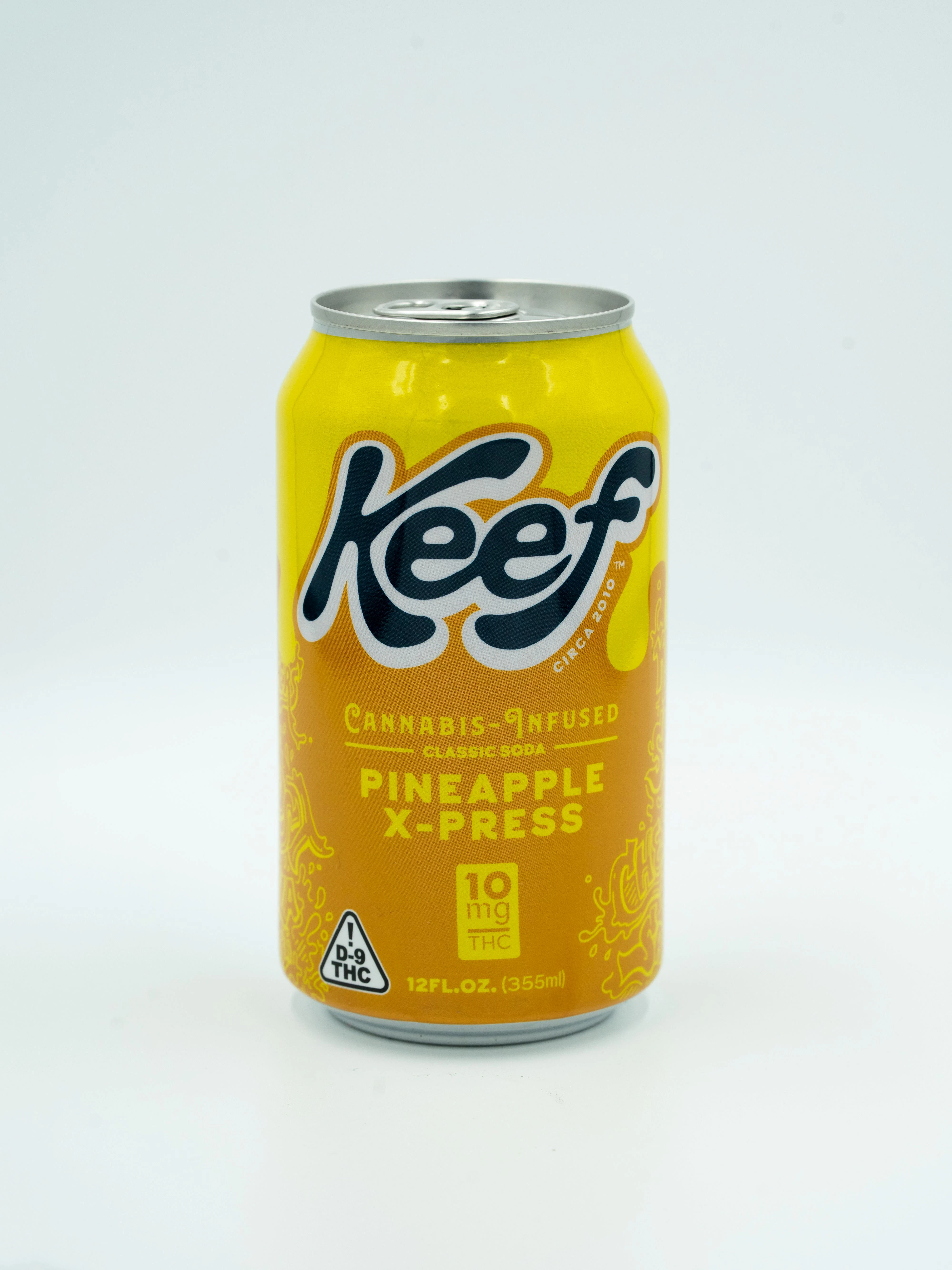 KEEF - Keef | Pineapple Express THC Soda | 10mg THC Main Image