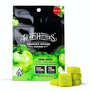 HEAVY HITTERS - Heavy Hitters - Sour Apple - 100mg 