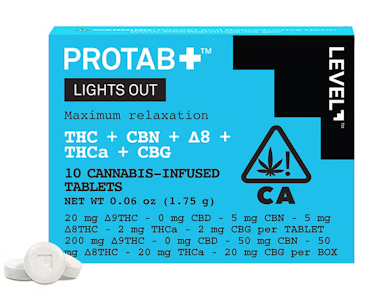 Level - Level Protab+ Lights Out $33