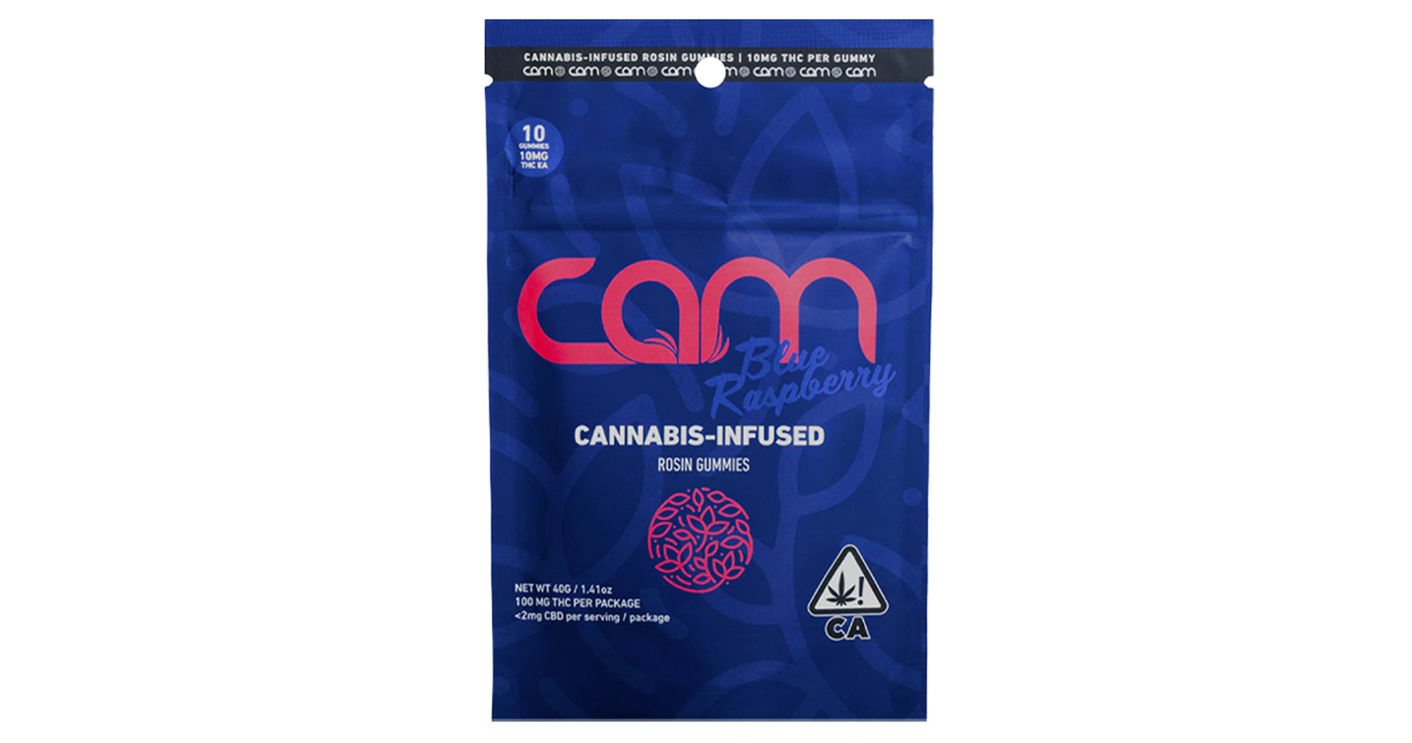 CAM - CAM - Blue Raspberry Rosin Gummies - 100mg Main Image