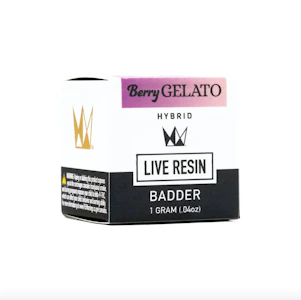 WEST COAST CURE - West Coast Cure - Berry Gelato - 1g Live Resin Badder