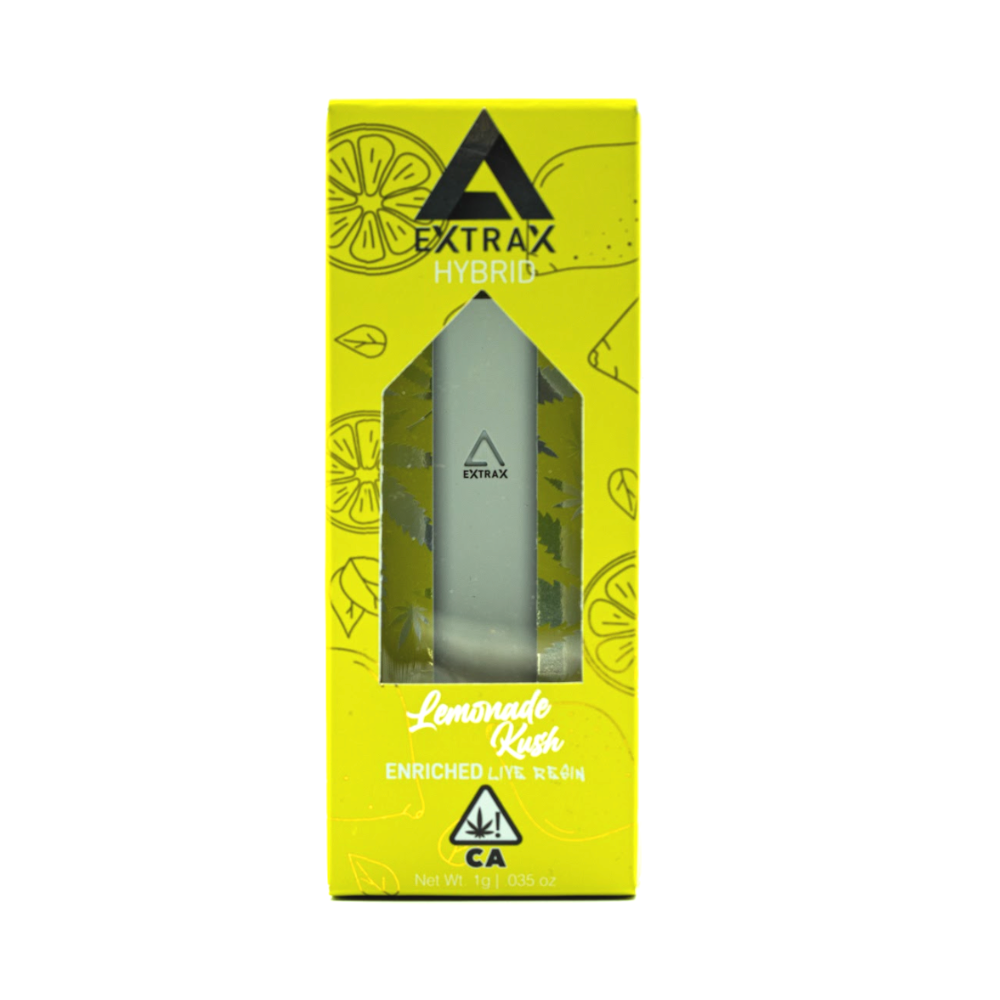 extrax disposable vape 1g Lemonade Kush Live Resin (All-in-one) - DisposableOffer3for20 Choose Flavor:Frozen Kiwi Best Vapes of 2024