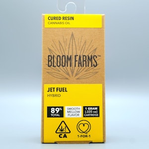 Bloom Farms - Bloom Farms Jet Fuel 1g CR Cart