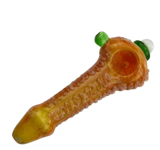Clix2Buy - 5.5" Yellow Fancy Eye Hand Pipe