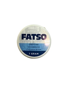 NYCE - Nyce | Fatso | Cold Cured | Live Hash Rosin | 1g