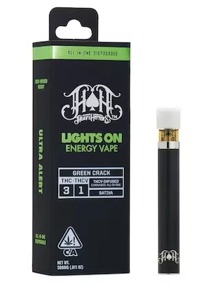Heavy Hitters - [Heavy Hitters] 3:1 THCV All In One - 0.3g -  Green Crack (S) Main Image