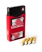 KingRoll Jr .75g White Rhino x Cannalope Kush 4Pk Indica