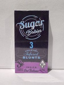 Sugar Baby - Red Bottoms 3.5g 3pk Infused Blunts - Sugar Babies