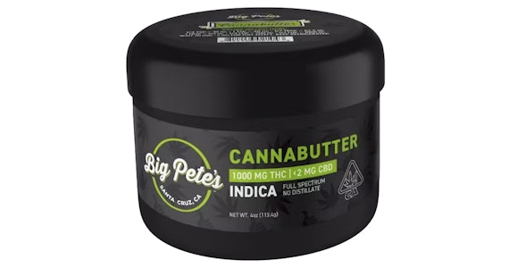 Big Pete's - Big Pete's - Indica Cannabutter - 1000mg