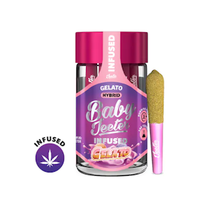 Jeeter - Baby Jeeters Infused 5pk Prerolls 2.5g Gelato