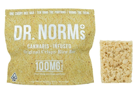 Dr. Norm's - DR. Norms - Original - Crispy Rice Bar 100mg