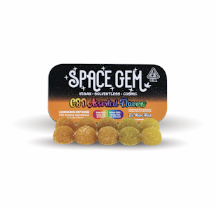 Space Gem - Space Gem | 1:1 CBD:THC Gummy SpaceDrops | 100mg total cannabinoids