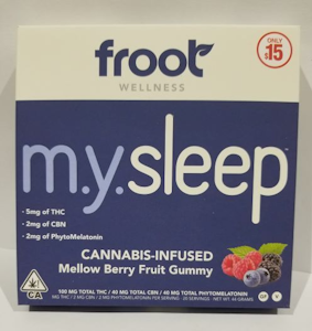 My Sleep Gummy 20pk - Froot