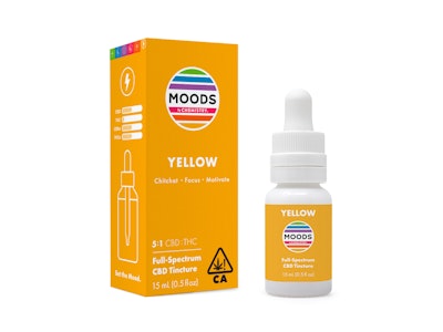 Yellow Tincture - CBD:THC - 5:1 - Chemistry Moods