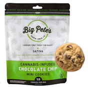 BIG PETE'S - Edible - Chocolate Chip Cookies - Sativa - 10PK - 100MG