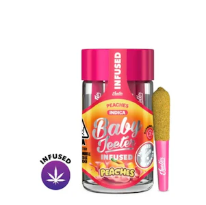 JEETER - [Jeeter] Infused Baby Preroll 5 Pack - 2.5g - Peaches (I)