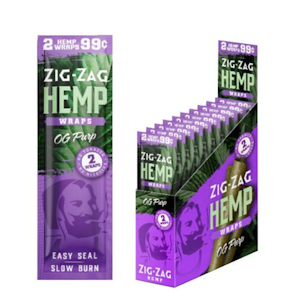ZIG ZAG - Zig Zag Hemp wrap (Og Purp)