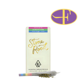 STONE ROAD - Bi-Now-Gay Later w/ Hash + Diamonds Pre-Roll Pack (5pk)
