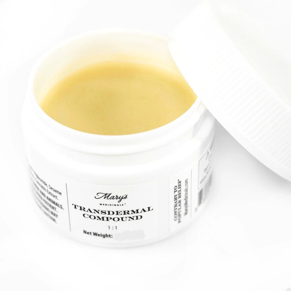 Mary's Medicinals™ - Mary's Medicinals - 1:1 CBD:THC Transdermal Compound - 1000mg 1oz Main Image