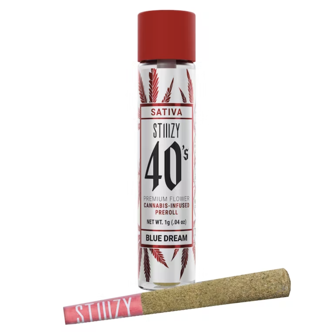 1g Blue Dream 40's Infused Pre-Roll - STIIIZY picture