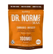 Dr. Norm's - Vegan Peanut Butter Chocolate Chip MAX Cookie 100mg