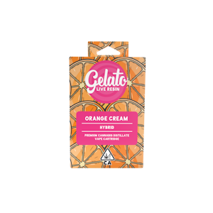 GELATO - Gelato - 1g Live Resin Cart - Orange Cream