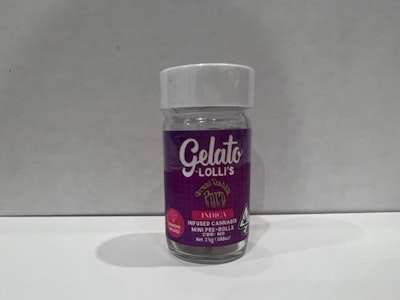 GELATO - Grand Daddy Purp Lollis 3g 5 Pack Infused Pre-roll - Gelato