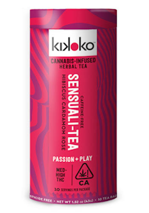 KIKOKO - Sensuali-Tea - Hibiscus Cardamom Rose - 10pk - Kikoko 