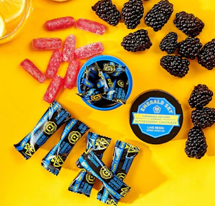 Emerald Sky - [Emerald Sky] Live Resin Gummies - 100mg - Raspberry Passionfruit (I)