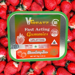 VTreatz - VTreatz | Fast Acting Strawberry Jam Gummies | 20 PK