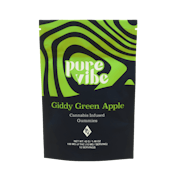 Giddy Green Apple - 100mg Gummies