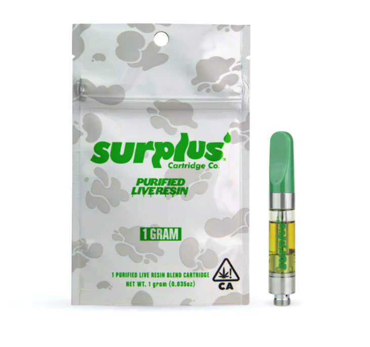 Surplus Cartridge Co. - Surplus - Cosmic Cookies - 1g Cart Main Image