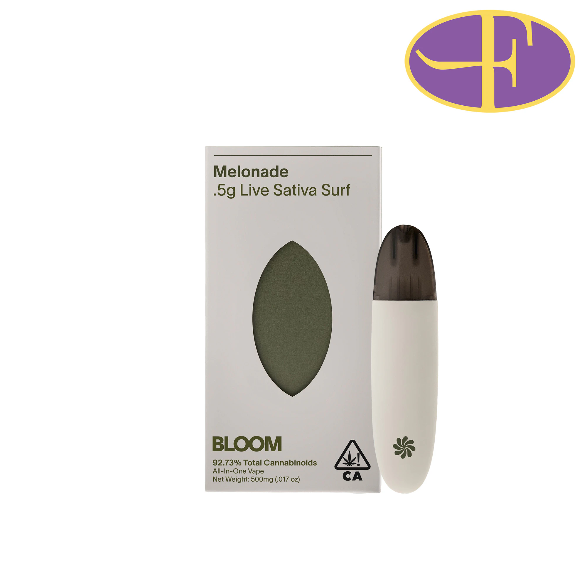 BLOOM - Melonade Disposable Live Resin Surf Vape Main Image
