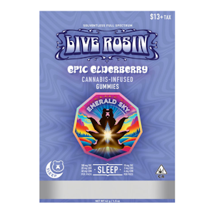 Emerald Sky - EMERALD SKY | EPIC ELDERBERRY 10:2:4 THC/CBD/CBN - 10PK | EDIBLE