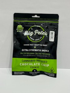 Big Pete's - Chocolate Chip Extra Strength Indica 100mg Single Cookie - Big Pete's