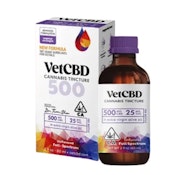 Vet CBD - Regular Strength 500:25mg 2oz