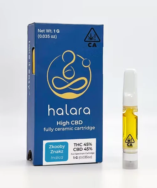 Halara - Halara | Zkooby Znaks | 1:1 CBD Cartridge | 1g Main Image