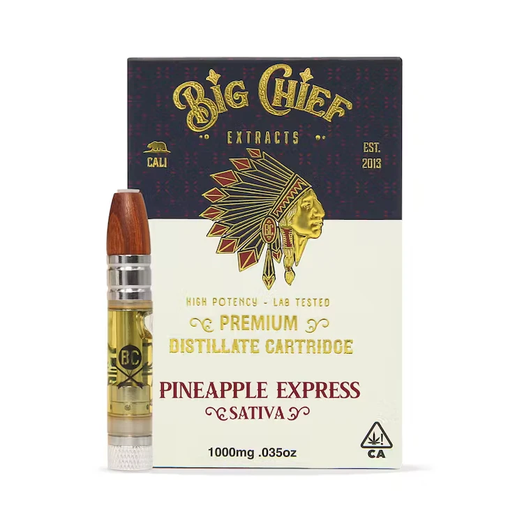 Big Chief - Big Chief - 510 Cartridge - Sativa - Pineapple Express - (1g) Main Image
