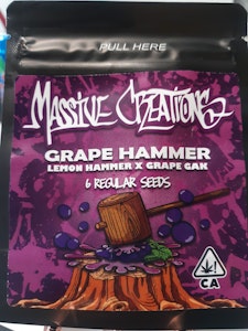 Massive Creations - Grape Hammer 6Pkg Seeds - Massive Creations