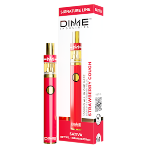Dime Industries - Dime Industries Strawberry Cough Disposable Vape 1g