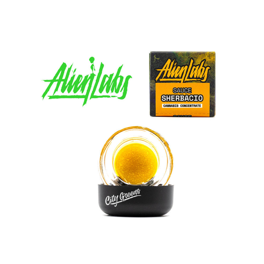 Alien Labs - Sherbacio - Live Diamonds - 1g - City Greens