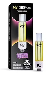 West Coast Cure -  [WEST COAST CURE] Cartridge - 1g - Granddaddy Purple (I)