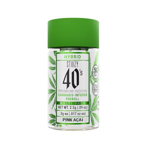 STIIIZY - Stiiizy - 5pk Infused Prerolls - Pink Acai