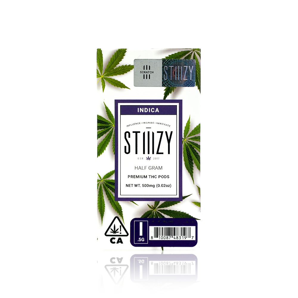 STIIIZY - Cartridge - White Raspberry - .5G - Tropicanna Marijuana ...