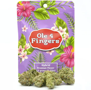Ole'4 Fingers - GMO Crasher 3.5g Bag - Ole' 4 Fingers 