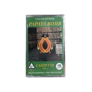 CAZZETTE - PAPAYA BOMB DISPOSABLE 1G - CAZZETTE
