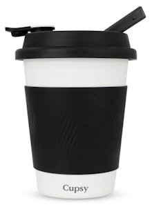 PUFFCO - Puffco | Cupsy portable flower bubbler/bong | Black