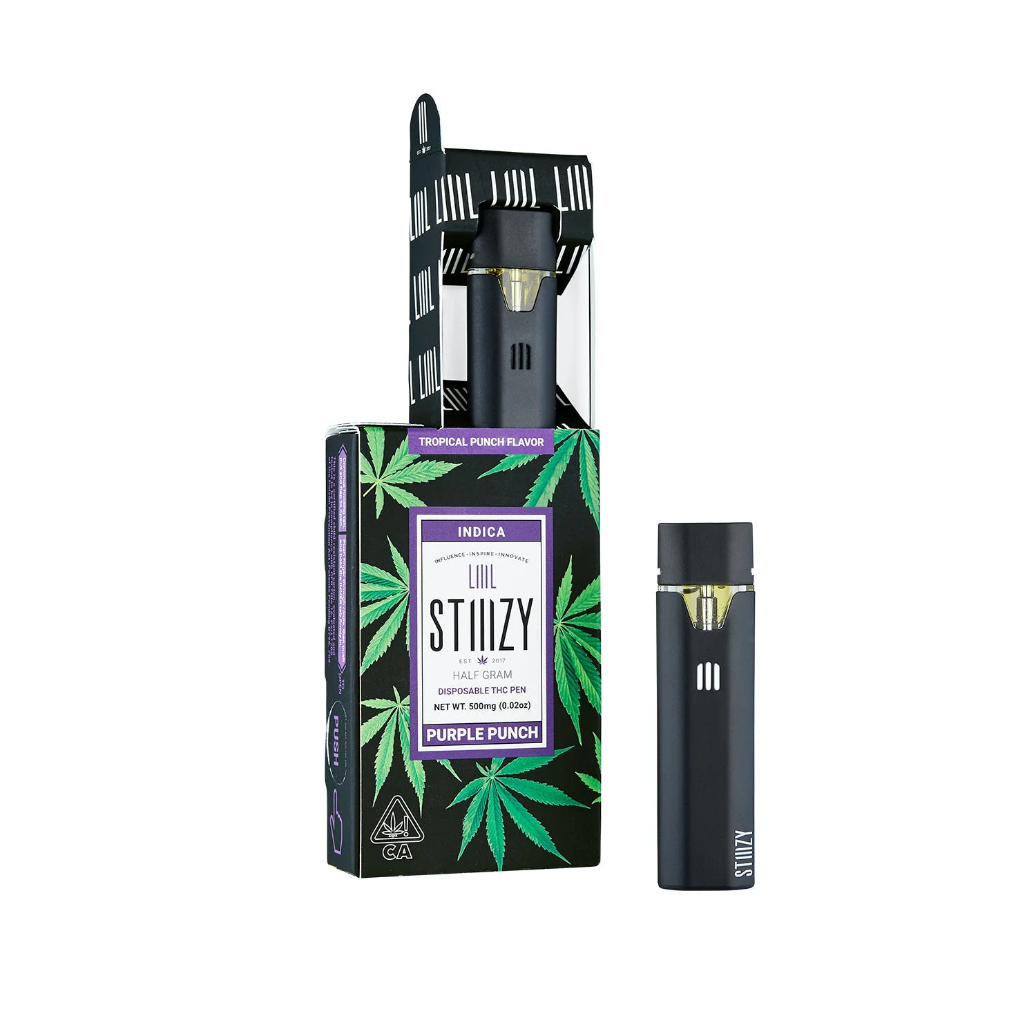 STIIIZY - Stiiizy LIIIL All-In-One .5g Purple Punch  Main Image
