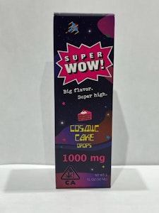 Super Wow - THC Cosmic Cake Drops 1000mg Tincture - Super Wow